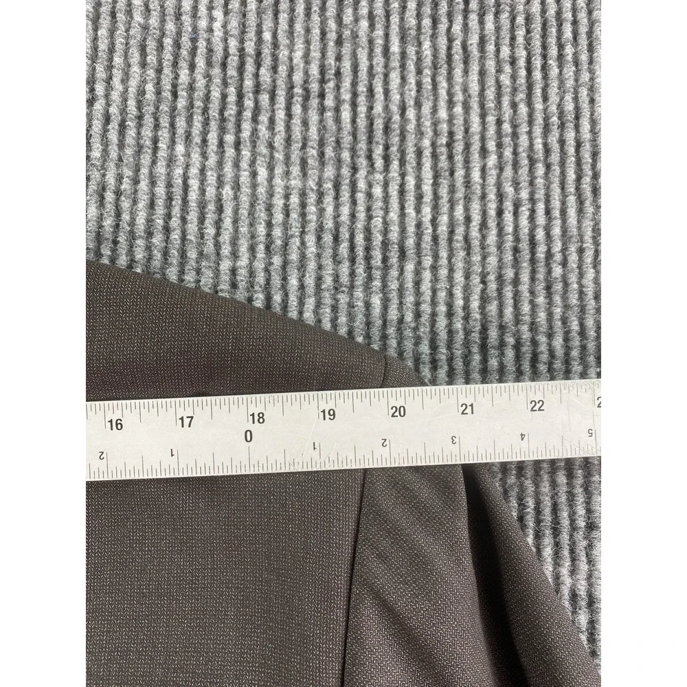 Ermenegildo Zegna Suit Jacket 44 R Taupe Wool Solid Saks Fifth Avenue Italy - Picture 3 of 14